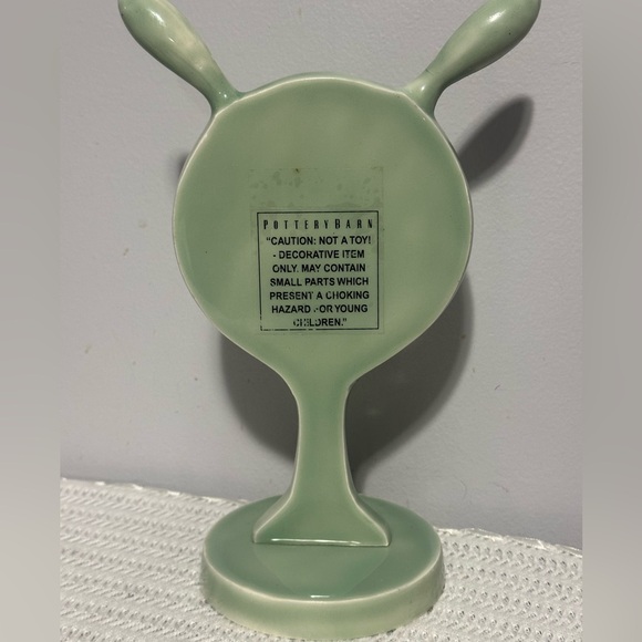 Pottery barn kids bunny ceramic mirror - Picture 3 of 6